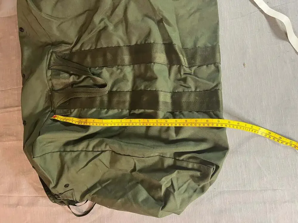 US Military GI Flyers Kit Bag Nylon Army Air Force Duffle Green